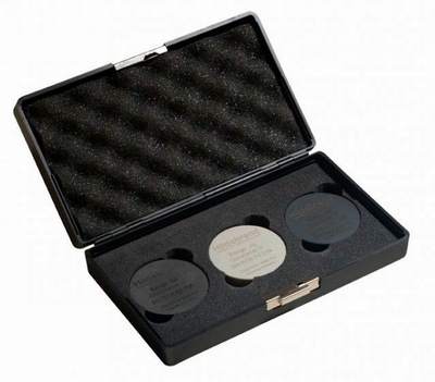 Set van 3 calibration plates for Shore D with certificate