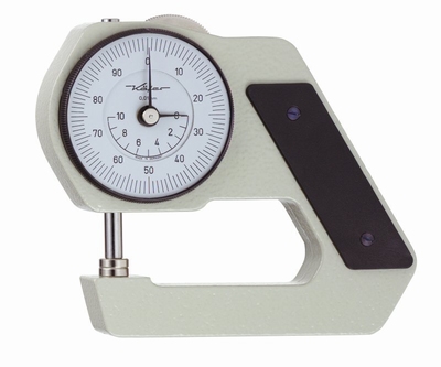 Comparateur d'épaisseur analogique J45, 10/0.01/45 mm
