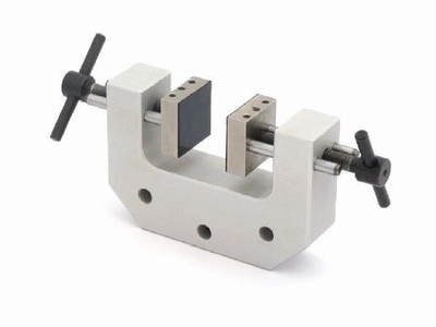 2x screw-in tension clamp with 1 set of jaws 50mm, Fmax 1 kN