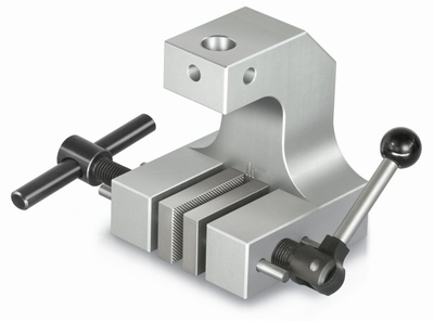 2x screw-in tension clamp with 1 set of jaws, Fmax 5 kN