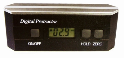 Digital clinometers 158 mm, 4x90°/0.1°
