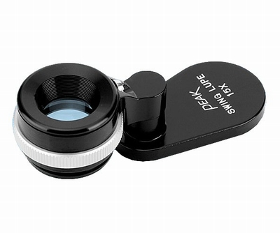 Loupe simple PEAK 2021-15, 15x, pivotante