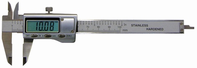 Digital caliper, 100 mm, 30 mm, 1,5V, rec