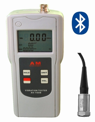 Digital vibration meter, 1 axle, AV-160B/B