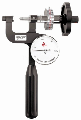 Draagbare Rockwell hardheidsmeter 25x25 mm