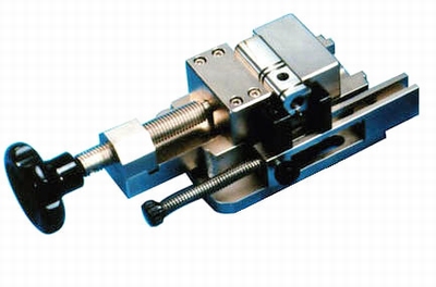 Precision vice with sample holder, opening 105mm