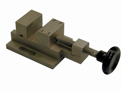 Precision vice without sample holder, opening 105mm
