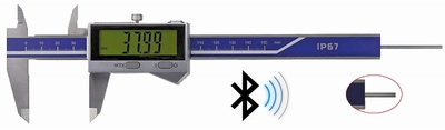Digitale schuifmaat ABS, 150/40 mm, 3V, Ø 1.6 m, IP67, BT