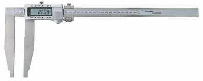 Digital caliper, 2000 mm, 200 mm, 3V, data