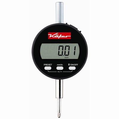 Digital dial indicator Kaefer MD12TOP, Ø60 mm, 12.5/0,01 mm