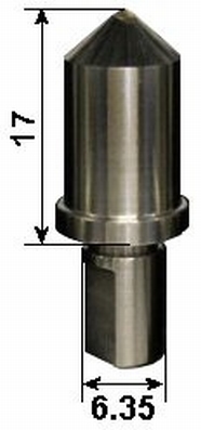 Indruklichaam Rockwell diamant, Affri RT