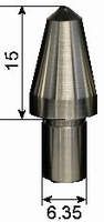 Indruklichaam Macro Vickers diamant, LECO AKASHI