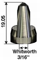 Pénétrateur Macro Vickers diamant, PEDESTAL ARMSTRONG