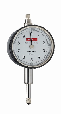 Mechanical dial gauge KM10a, 10/10/0.1 mm, Ø40 mm