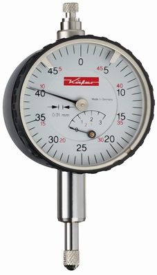 Mechanische meetklok KM4T, 3/0.5/0.01 mm, Ø40 mm