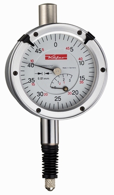 Mechanische meetklok KM4SW, 3/0.5/0.01 mm, Ø40 mm