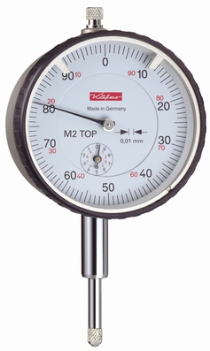 Mechanical dial gauge M2TOP,10/1/0.01 mm, Ø58 mm
