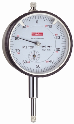 Mechanische meetklok M2TOP,10/1/0.01 mm, Ø58 mm