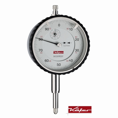 Mechanische meetklok MU 52 ST,10/1/0.01 mm, Ø58 mm