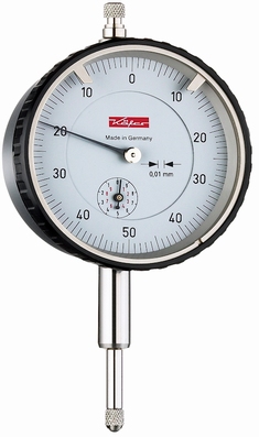 Mechanische meetklok M2T-bs,10/1/0.01 mm, Ø58 mm