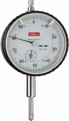 Mechanische meetklok M2T,10/1/0.01 mm, Ø58 mm, amagnetique