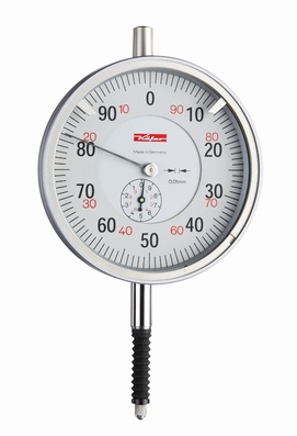 Mechanical dial gauge GM80SW, 10/1/0.01 mm, Ø80 mm