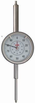 Mechanische meetklok GM80/50T, 50/1/0.01 mm, Ø80 mm