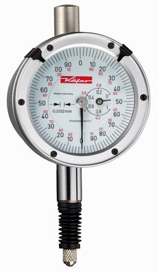 Mechanical dial gauge KM500SW, 1/0.2/0.002 mm, Ø40 mm