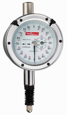 Mechanische meetklok KM500SW, 1/0.2/0.002 mm, Ø40 mm