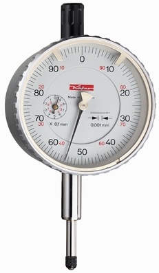 Mechanical dial gauge F/FM1101, 1/0.1/0.001 mm, Ø58 mm
