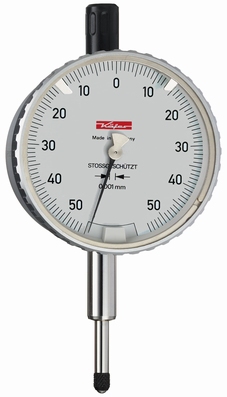 Mechanische meetklok F/SI-916, 0.1/4.5/0.001 mm, Ø58 mm