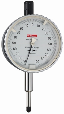 Mechanische meetklok F/SI-918, 0.16/4.5/0.001 mm, Ø58 mm