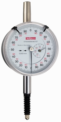 Mechanische meetklok FM1000Swa, 1/0.2/0.001 mm, Ø58 mm