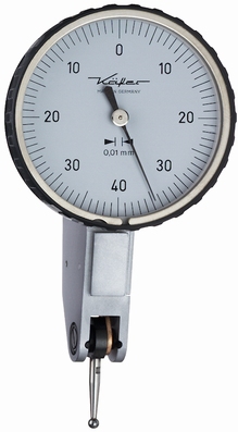 Mechanical dial gauge K40, 0.8/0.01/12.8 mm, A, Ø40 mm
