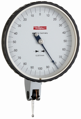 Mechanical dial gauge K58, 0.2/0.001/12.8 mm, A, Ø58 mm