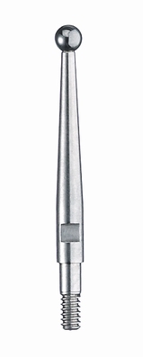 Taster, carbid kogel, M1.6, l=16.6 mm, Ø=2.0 mm