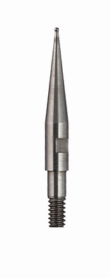 Contact point, carbide ball, M1.6, l=12 mm, Ø=0.4 mm