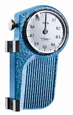 Saw setting dial gauges K 2/61, 2/0.1 mm,flat Ø10 mm