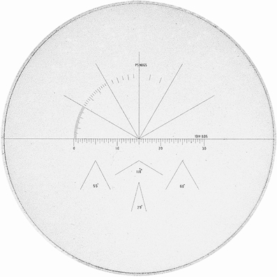 Special interchangeable ocular for microscope 40x