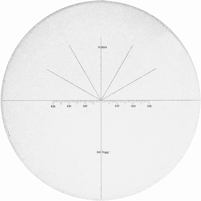 Special interchangeable ocular for microscope 40x