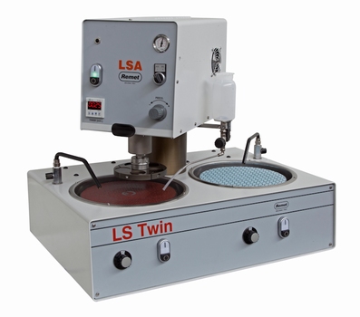Semi-automatic polisher 2 plates LS250-C 250 mm
