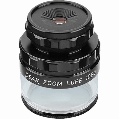 Loupe de mesure avec zoom PEAK 2066, 10~20x