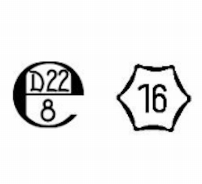 Verification with certificate, set of weights M1, 1 g~10 kg