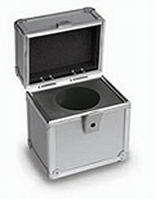 Padded aluminum box for individual weight mg