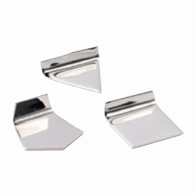 Weight E2, plate, stainless steel, 100 mg ± 0,016 mg
