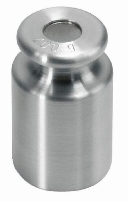 Cylindrical weight M1, stainless steel, 1 g ± 1 mg