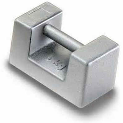 Rectangular weight  M1, stainless steel, 20 kg ± 1000 mg