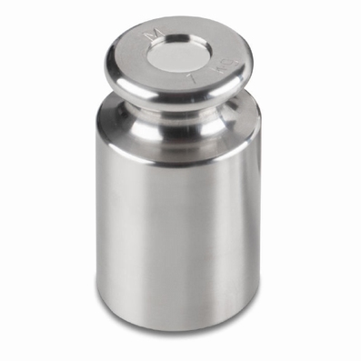 Poids bouton M2, inox tourné, 1 g ± 3 mg