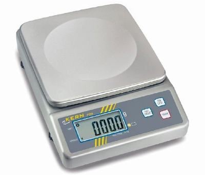 Balance de table inox FOB, 6 kg/2 g, 175×165 mm