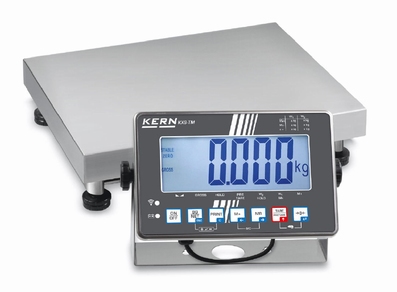 Balance plateforme inox SXS, IP68,15|30kg,5|10g, 500x400 (M)
